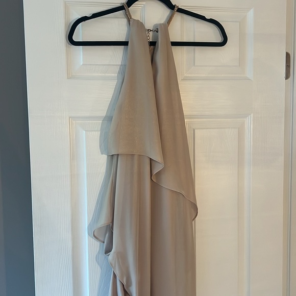 Layered champagne dress - Picture 4 of 4